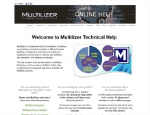 Tablet Screenshot of help.multilizer.com